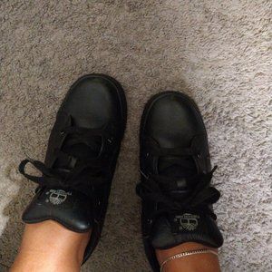 leather timberland shoes